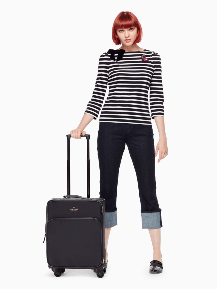 carry on luggage kate spade