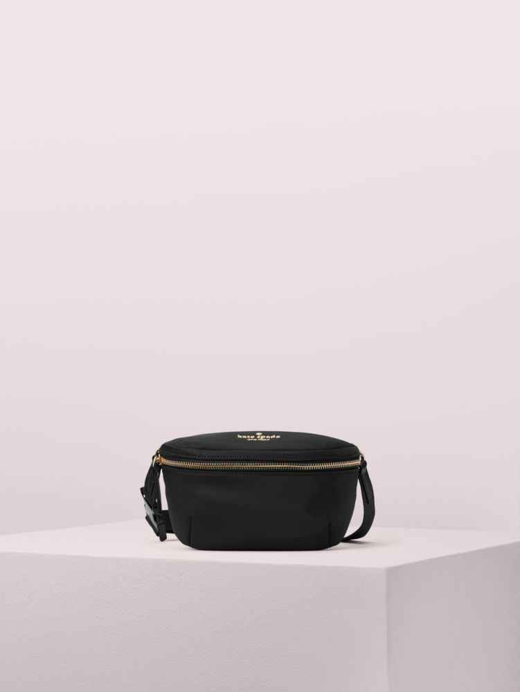 kate spade black fanny pack
