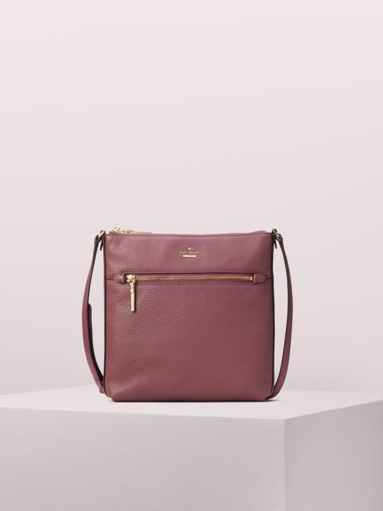 Oakwood Street Malia Crossbody, PLUM BERRY, ProductTile