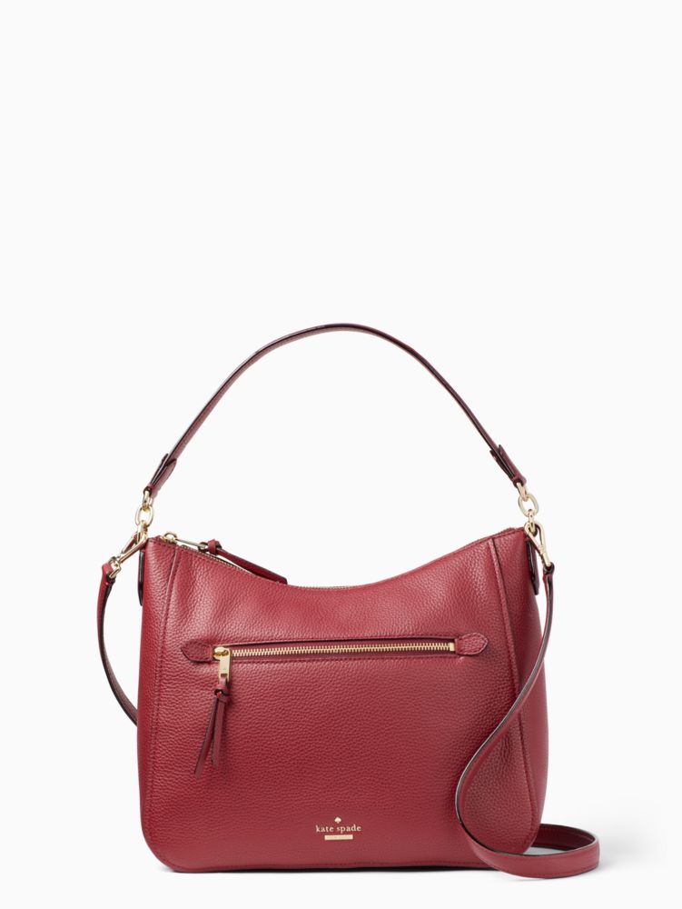 kate spade quincy leather hobo