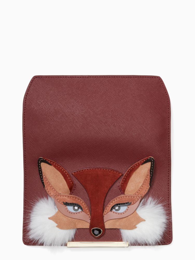 kate spade fox purse