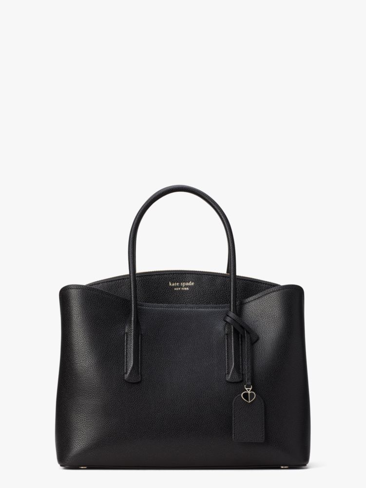 Women's black margaux large satchel | Kate Spade New York UK