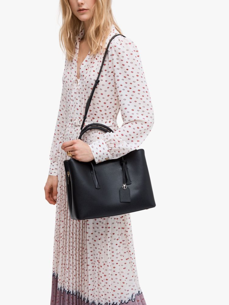 Kate spade margaux large best sale satchel review