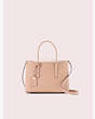 Margaux Large Satchel, Light Fawn/Bare, Product