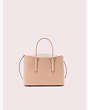 Margaux Large Satchel, Light Fawn/Bare, Product