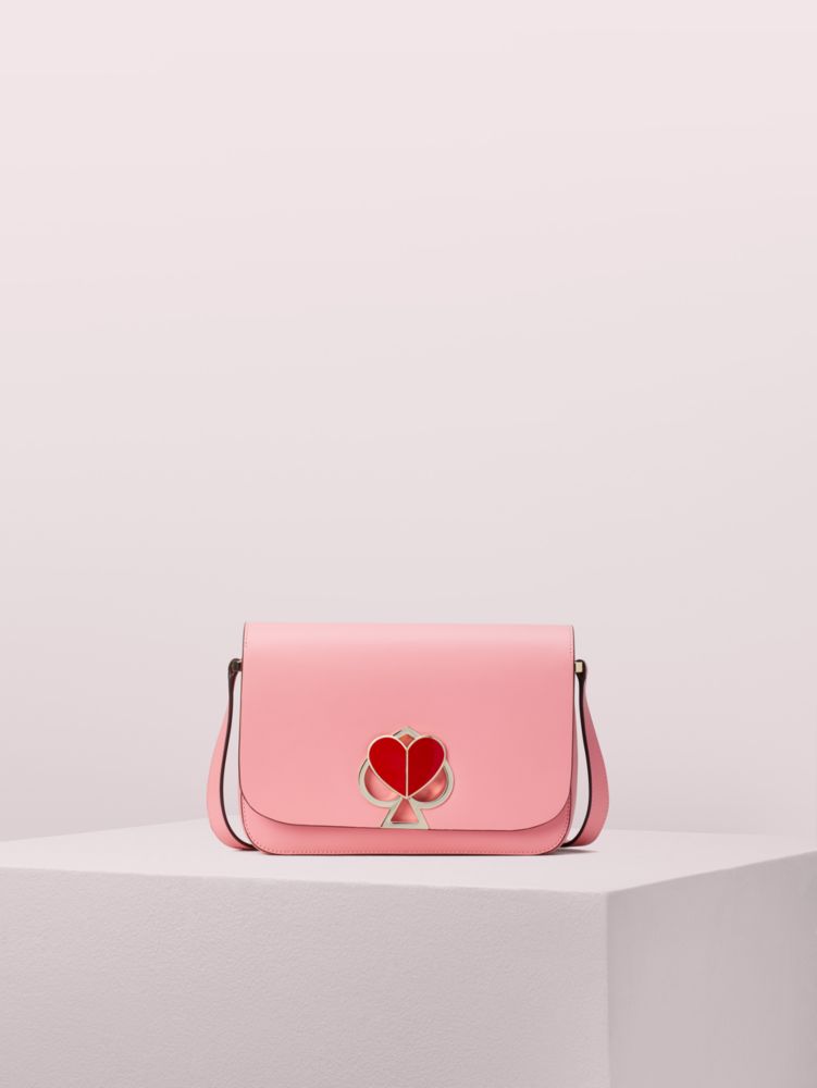 kate spade pink and black purse