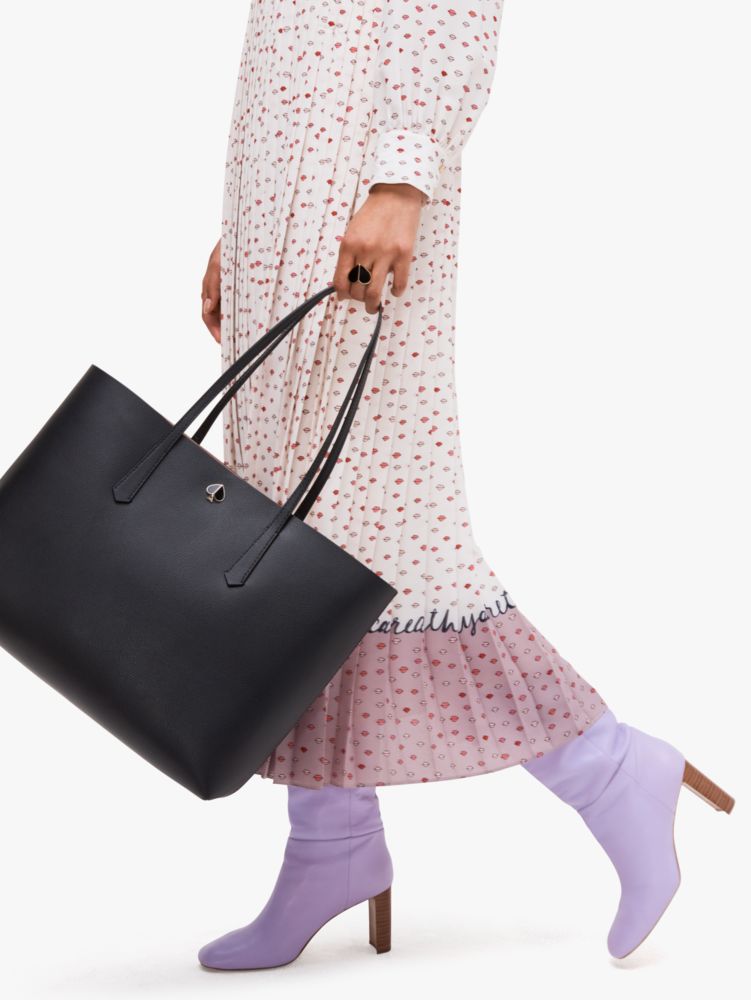 Women's black Molly large tote | Kate Spade New York FR