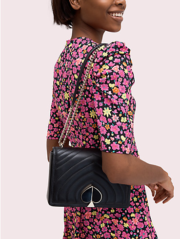 Women's black amelia medium convertible shoulder bag | Kate Spade New York