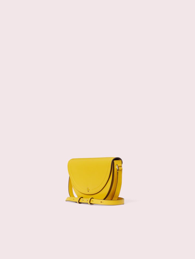 Andi Half Moon Crossbody, Vibrant Canary, Product