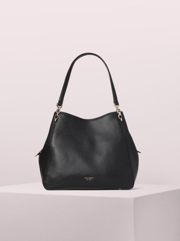 large black shoulder handbags