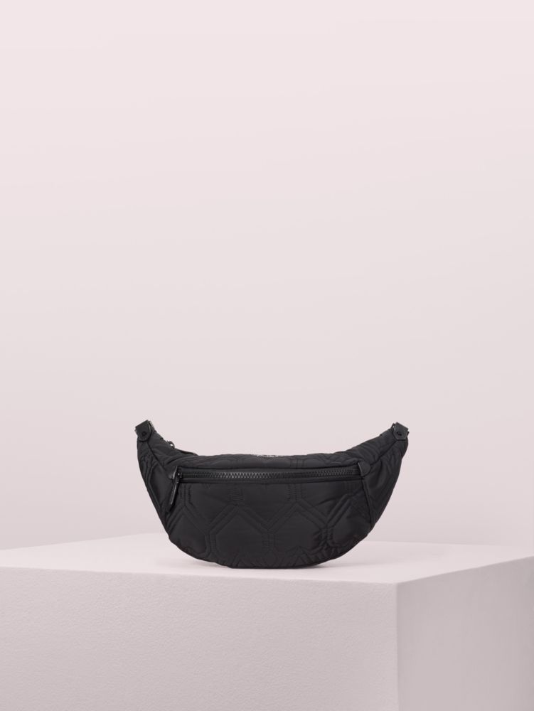 kate spade black fanny pack