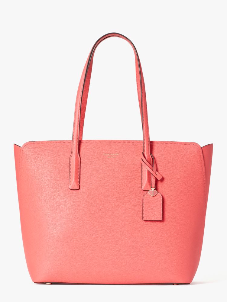 Kate Spade Margaux Large Tote In Peach Melba