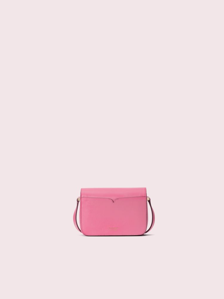 Kate Spade NY Nicola Twistlock Small Flap Shoulder Bag Rococo Pink