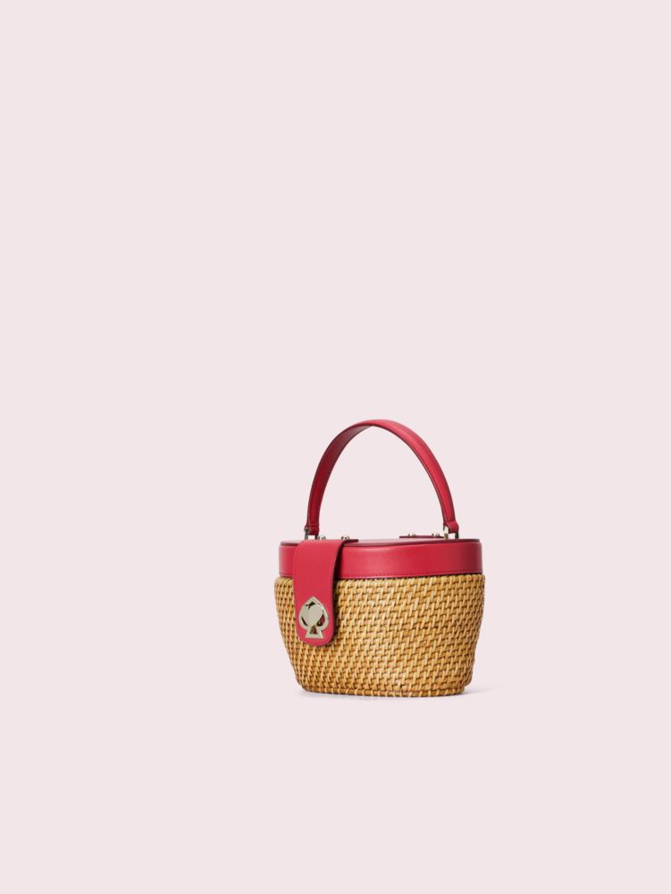 Rose Medium Top Handle Basket Bag | Kate Spade New York