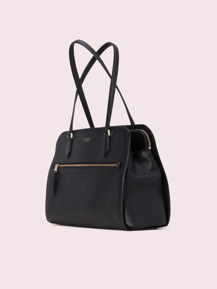large black work tote