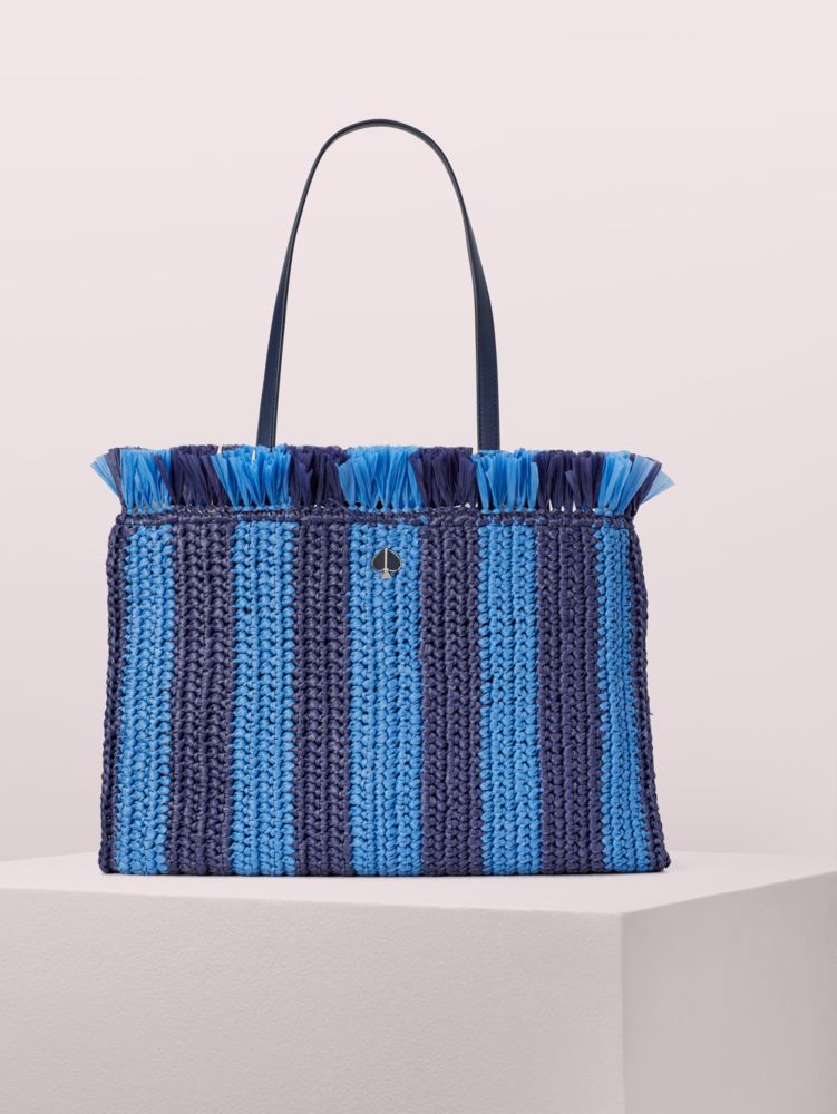 kate spade woven beach bag