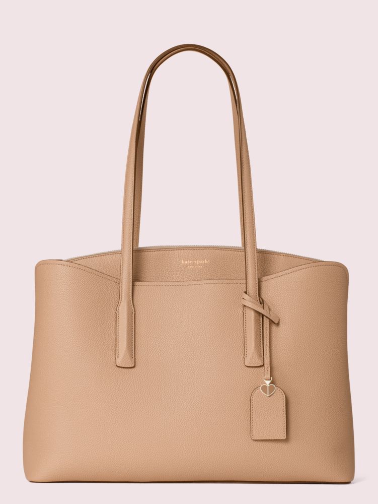 large margaux leather tote