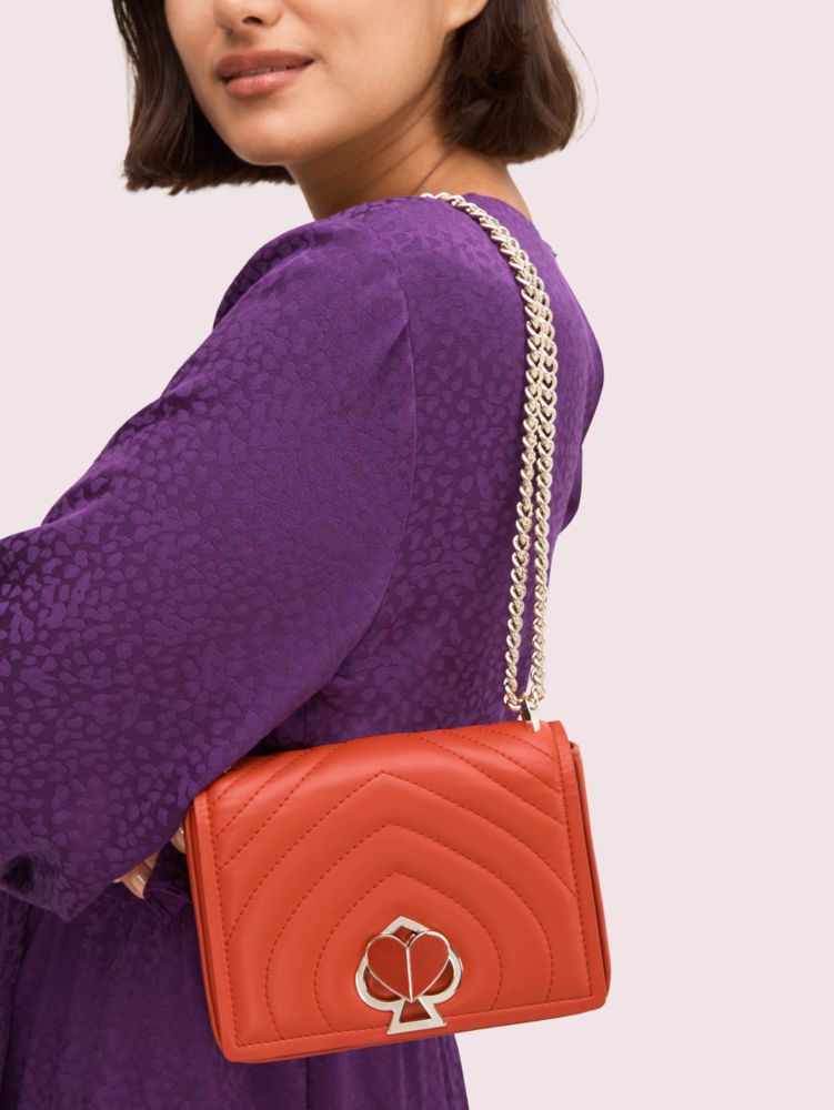 Amelia Twistlock Small Convertible Chain Shoulder Bag | Kate Spade New York
