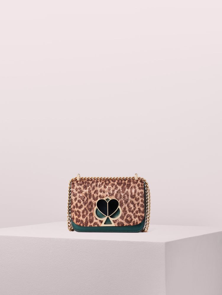 kate spade leopard print purse