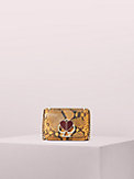 nicola snake embossed twistlock small convertible chain shoulder bag, , s7productThumbnail