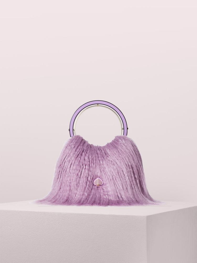 kate spade fur bag