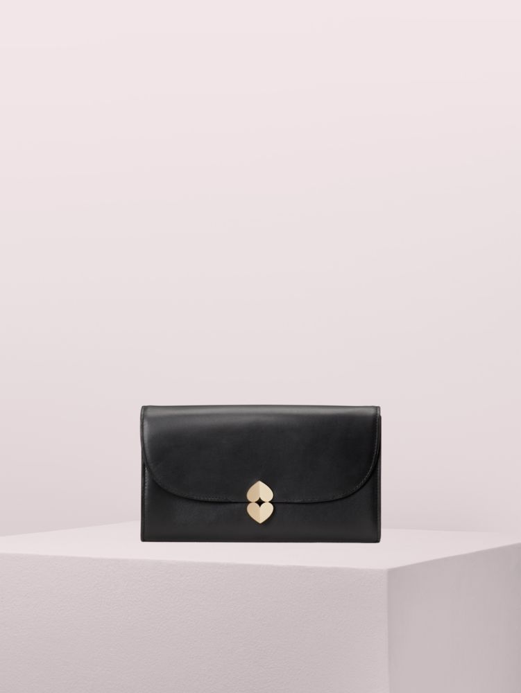 kate spade white clutch