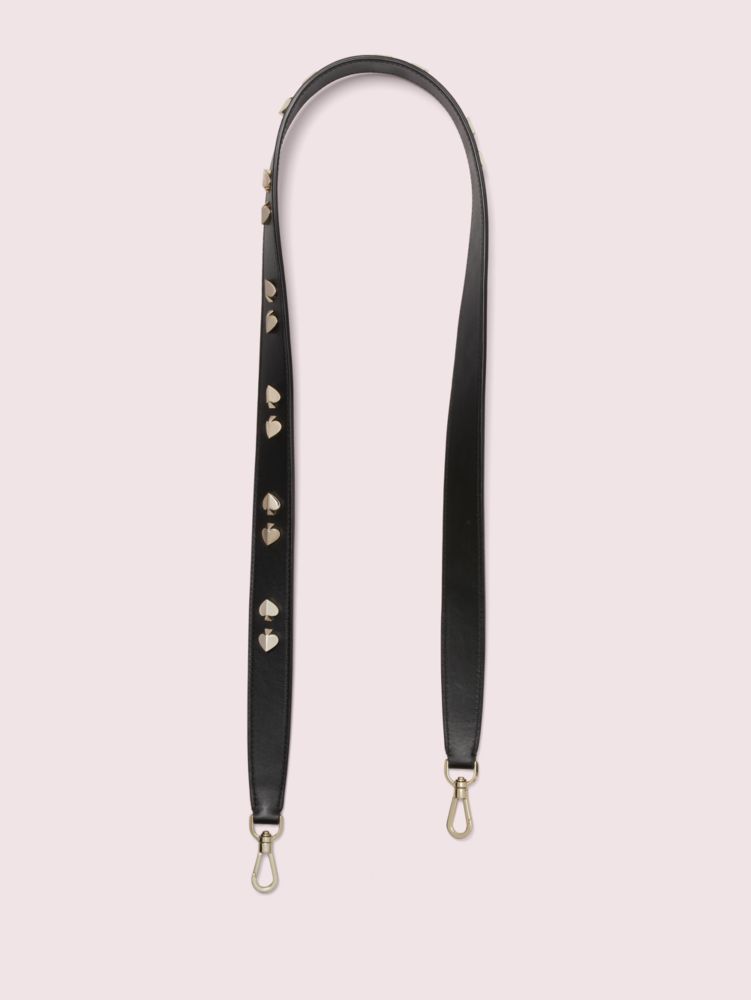 Women's black make it mine spade stud strap | Kate Spade New York IT