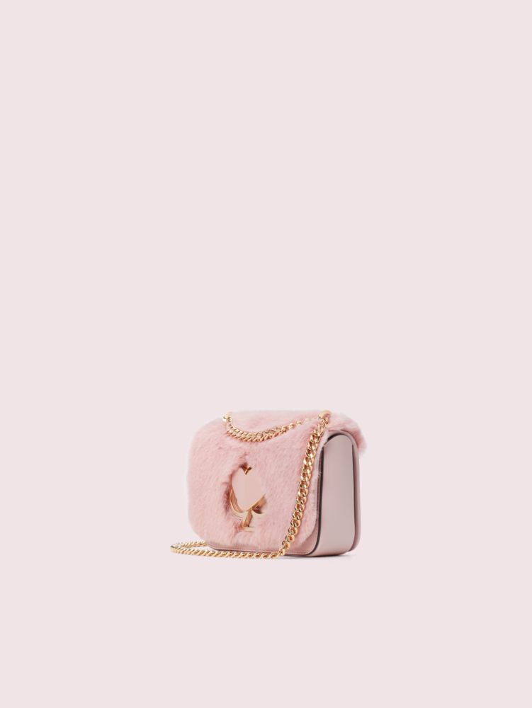 kate spade fur purse
