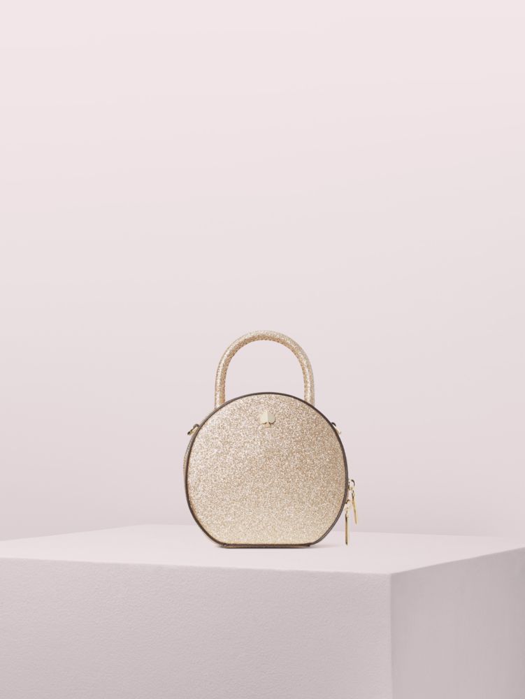 glitter kate spade purse