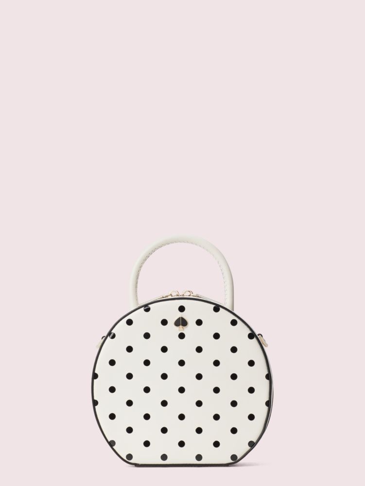 Andi Cabana Dot Canteen Bag, Parchment, Product