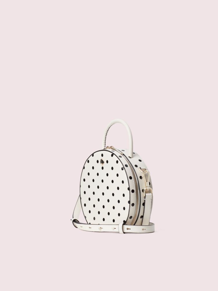 Andi Cabana Dot Canteen Bag, Parchment, Product