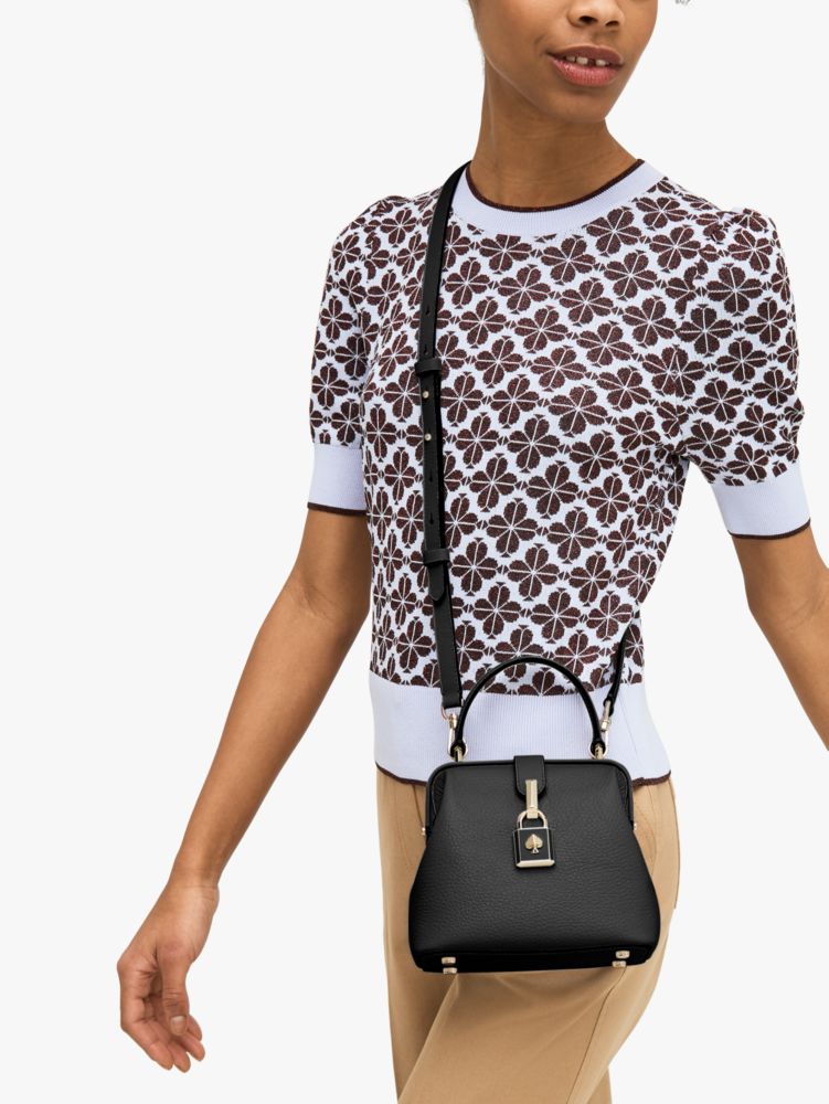 Women's black remedy small top-handle bag | Kate Spade New York