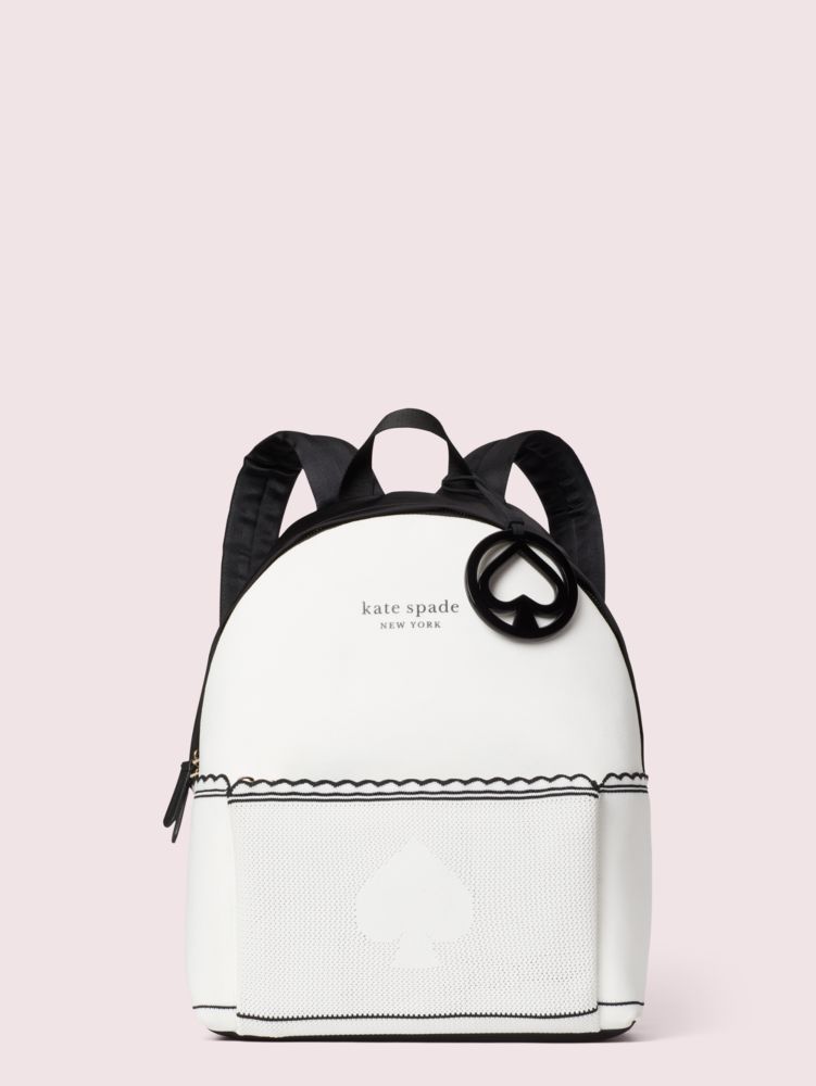 kate spade white backpack