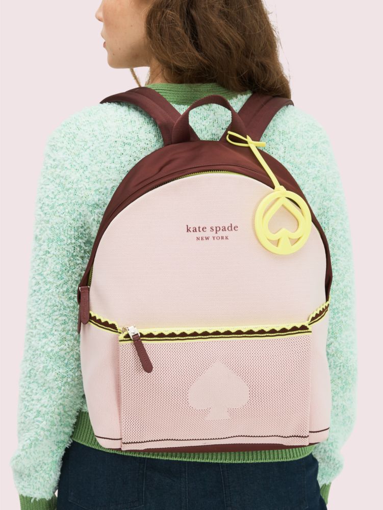 kate spade rose gold backpack