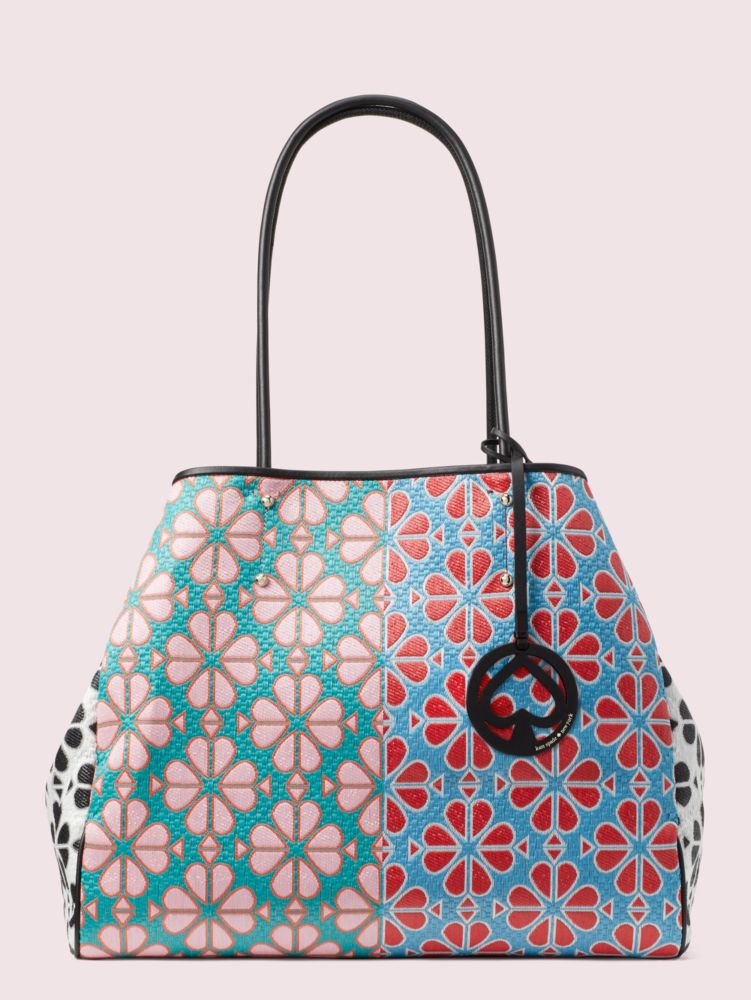 everything spade flower large tote 
