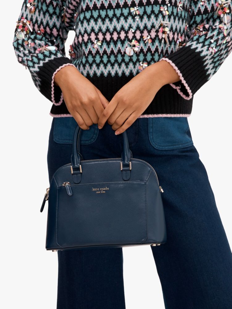 louise small dome satchel, nightcap, productThumbnail