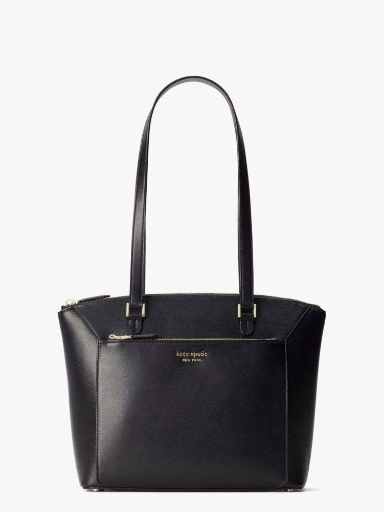 kate spade black and white bag