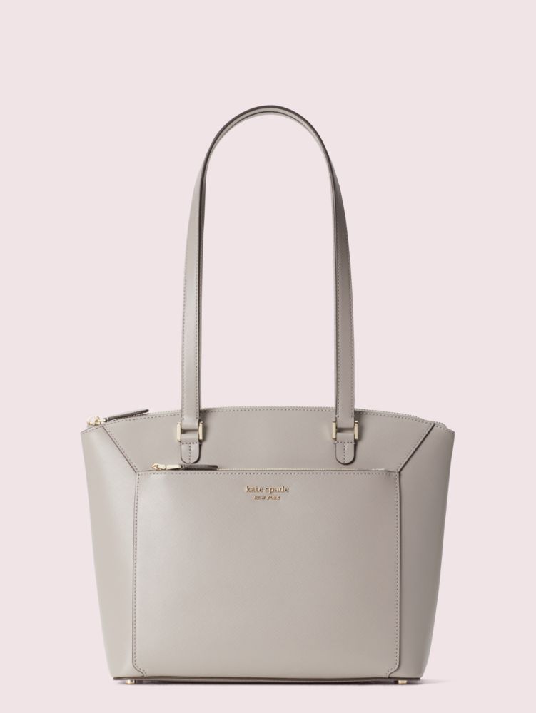 Louise Medium Tote, True Taupe, ProductTile