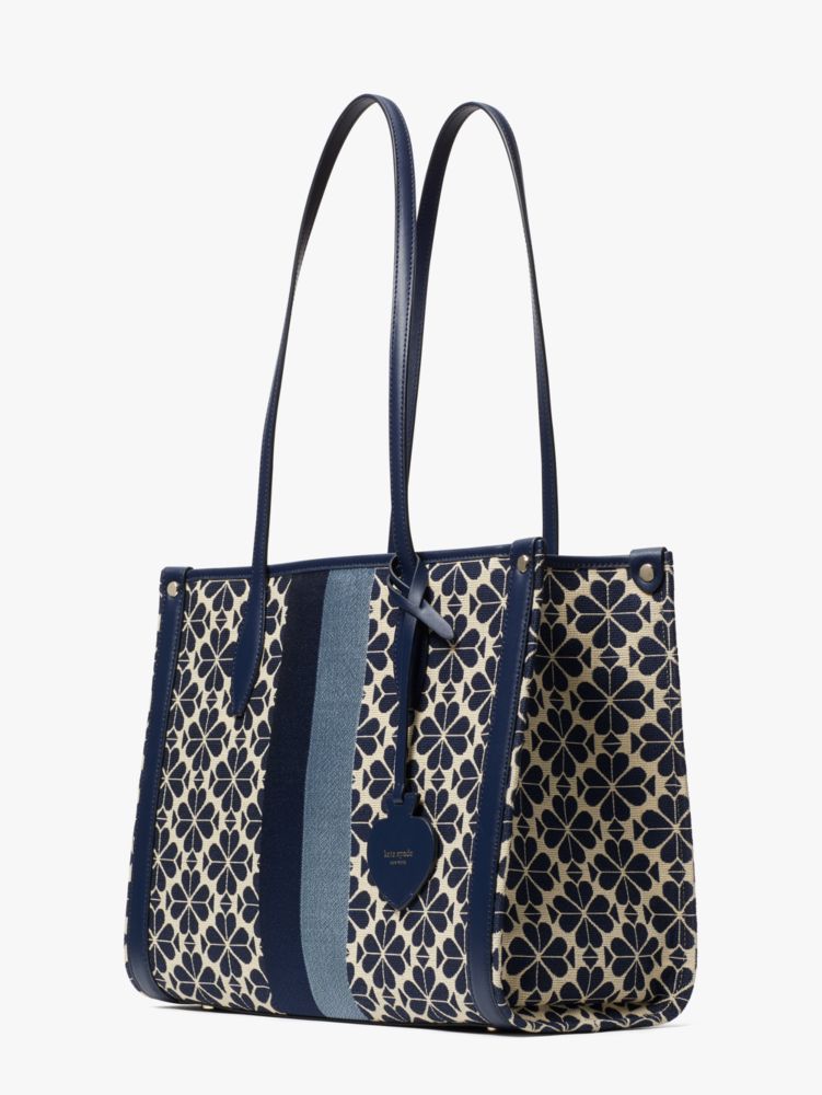 Kate Spade New York Market Medium Spade Flower Jacquard Tote