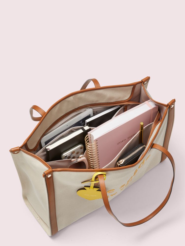 kate spade soft leather tote