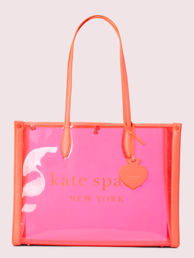 kate spade beach bag black and white