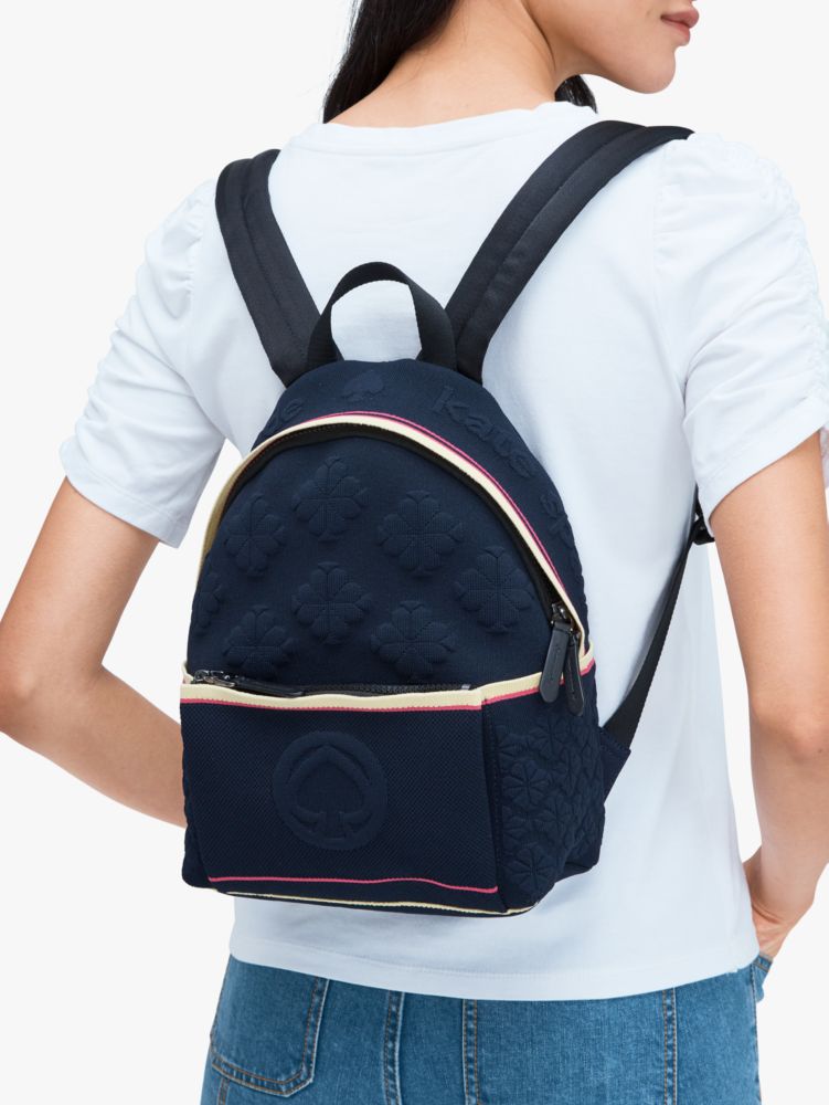 kate spade light blue backpack