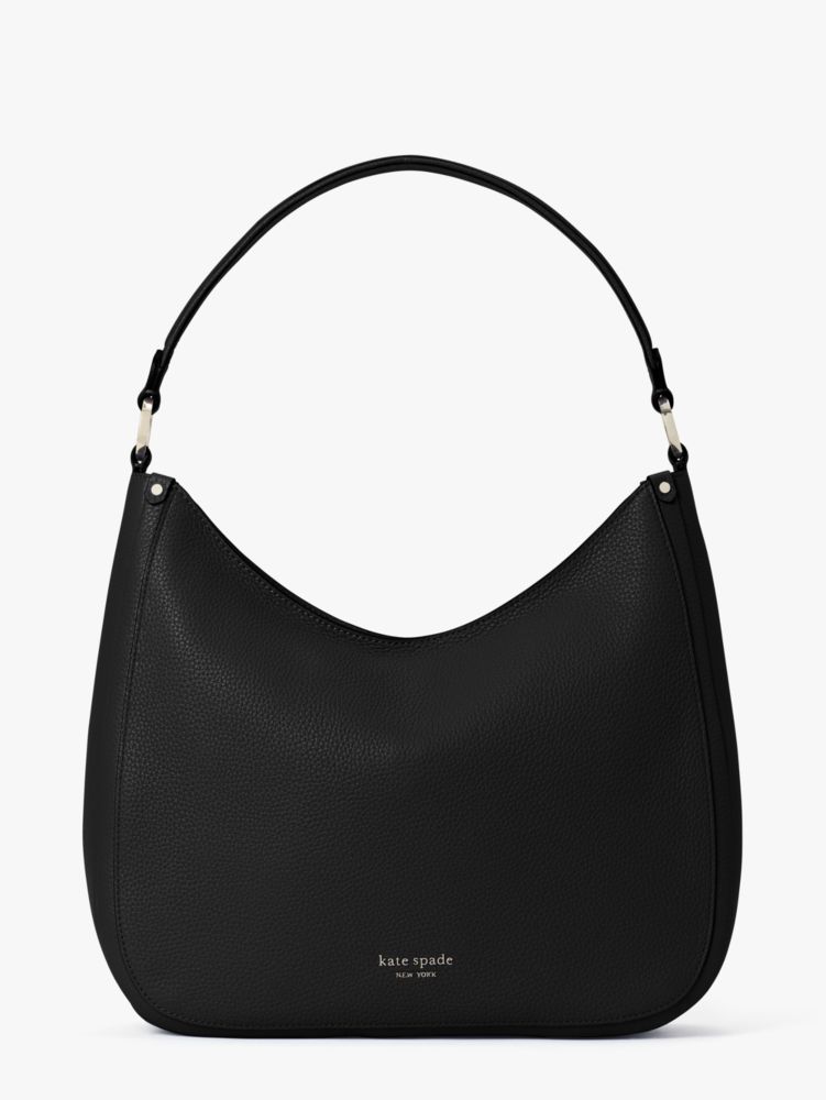 Women's black roulette large hobo bag | Kate Spade New York UK
