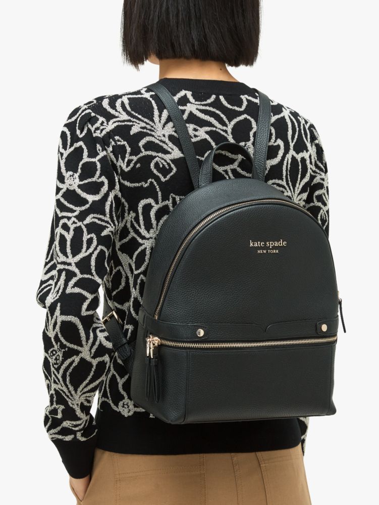 Women's black the day pack medium backpack | Kate Spade New York FR