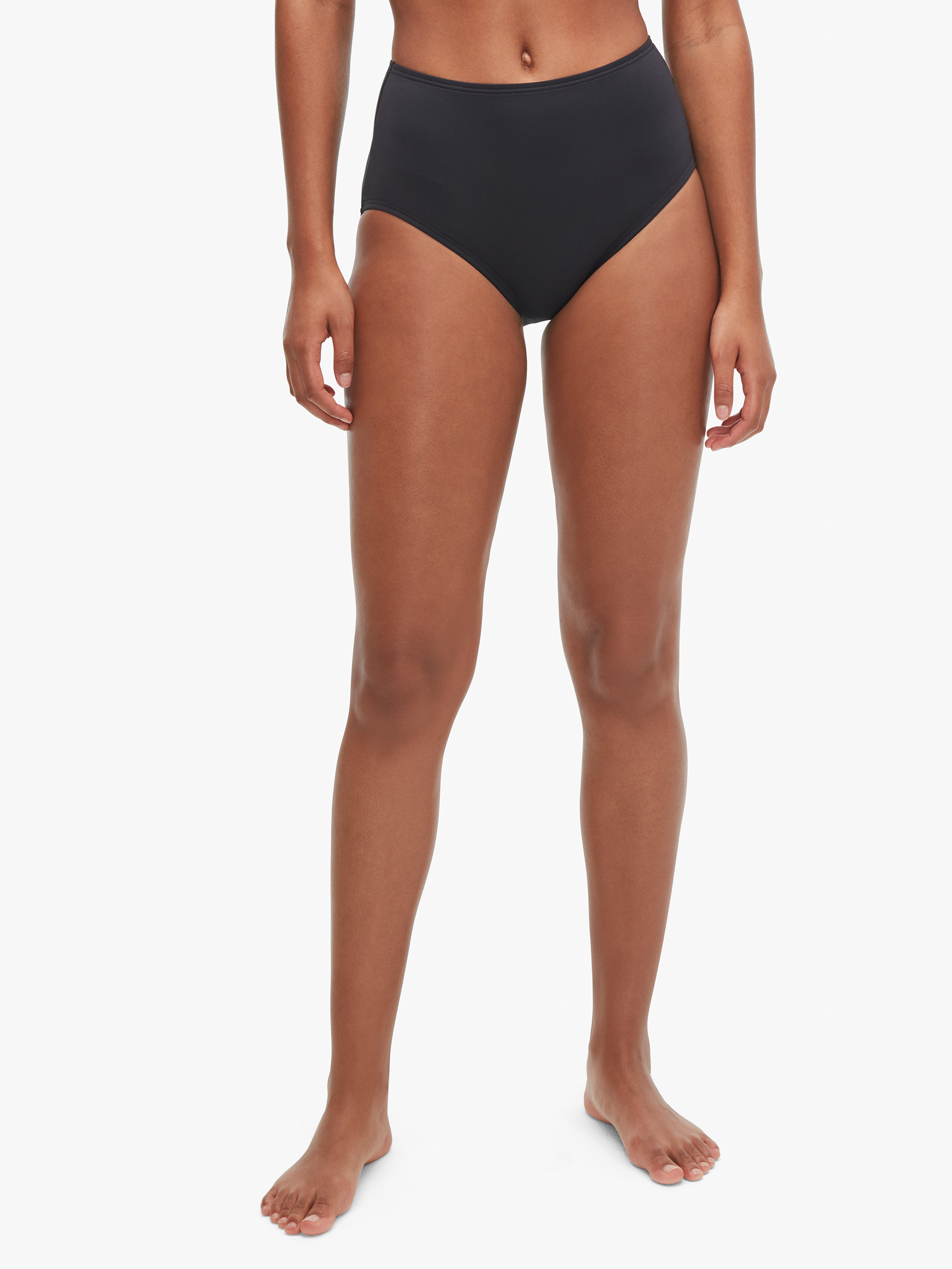 cabana high-waist bikini bottom
