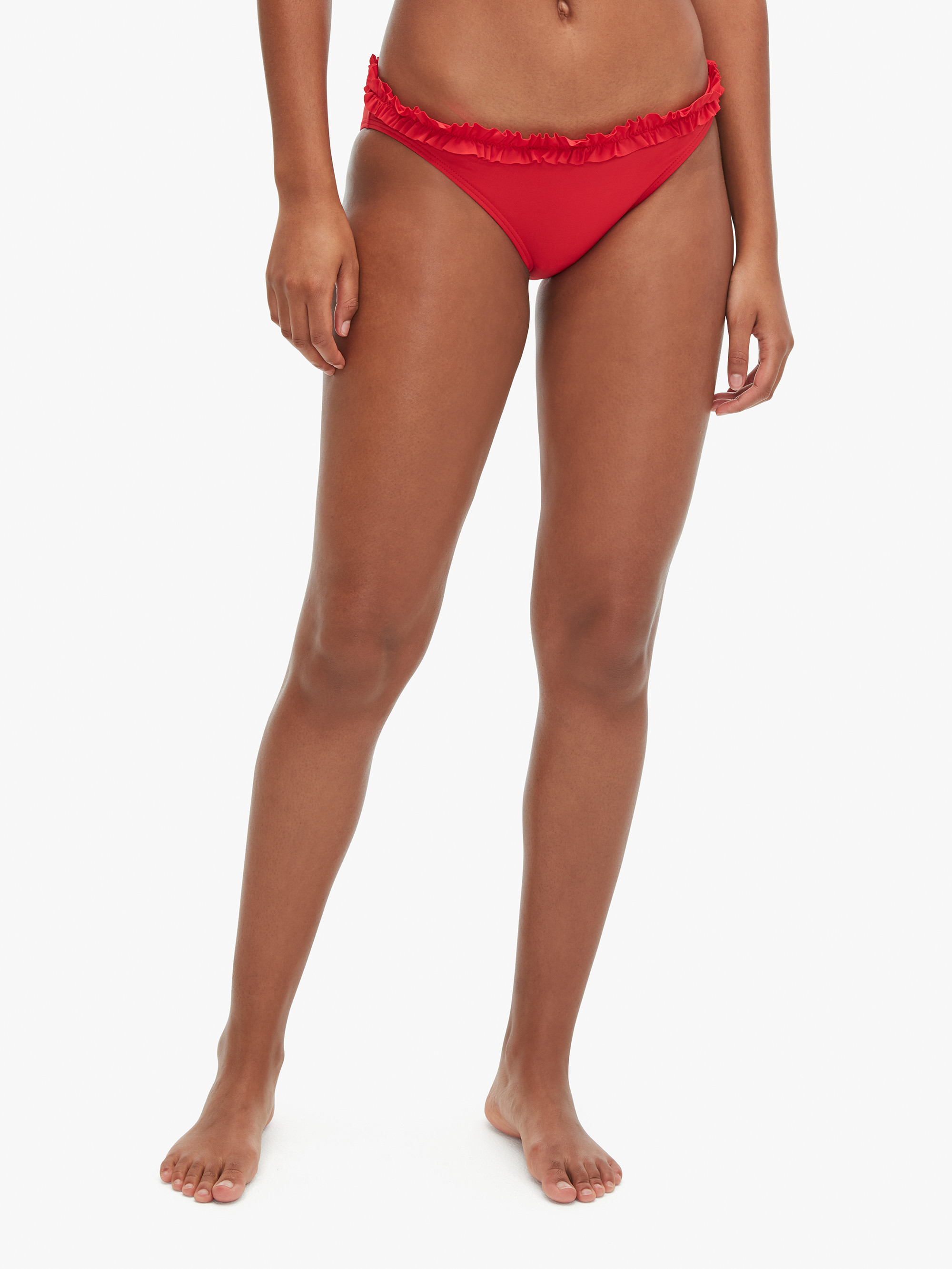 cabana mini ruffle classic bikini bottom