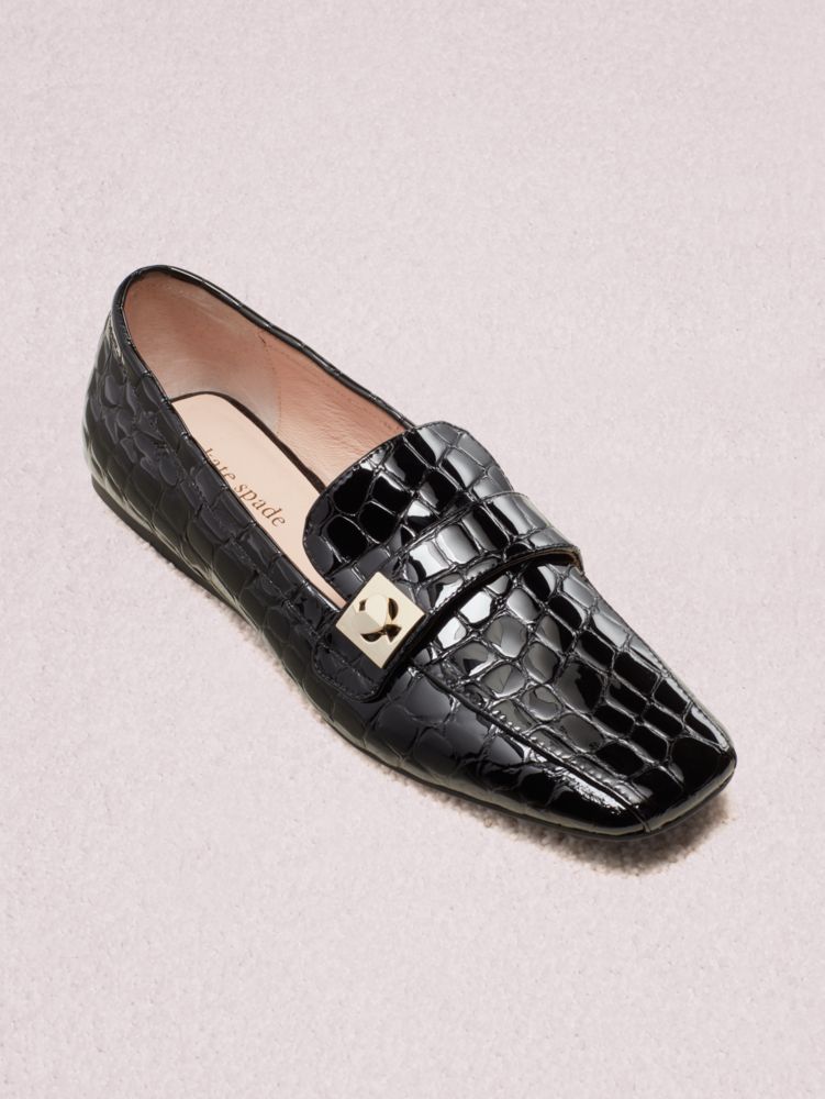 Women's black darien loafers | Kate Spade New York FR