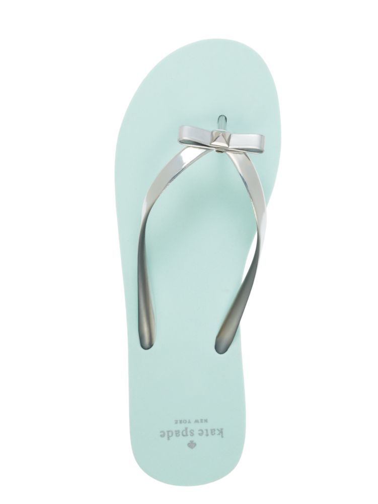 just married flip flops kate spade