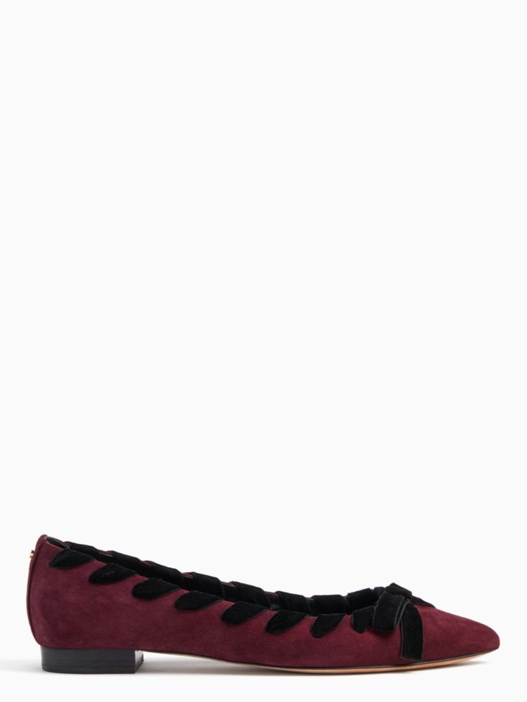 burgundy small heels