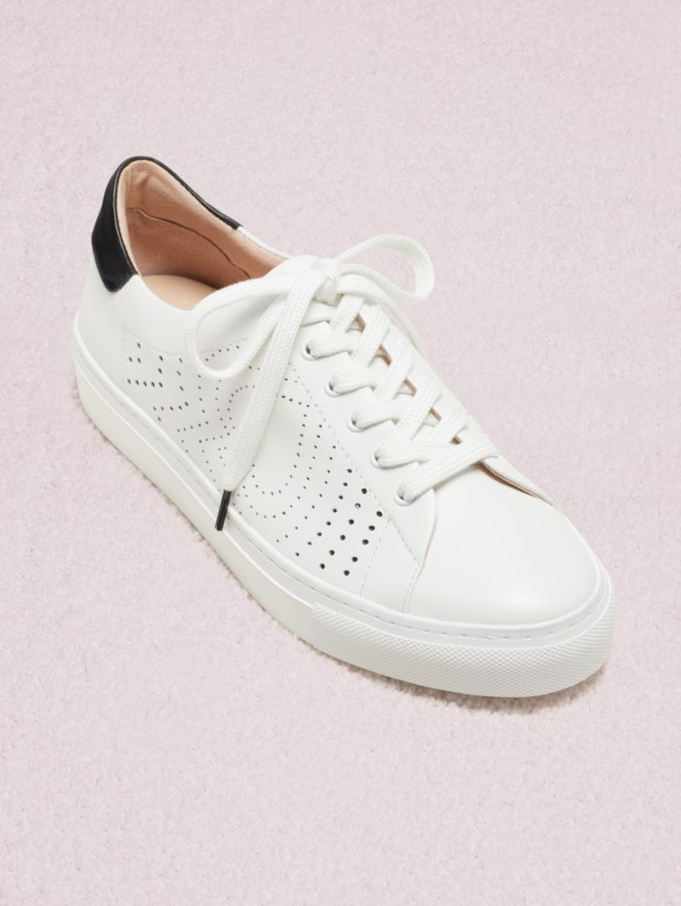 kate spade leather sneakers
